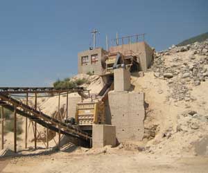 重晶石開采加工設備